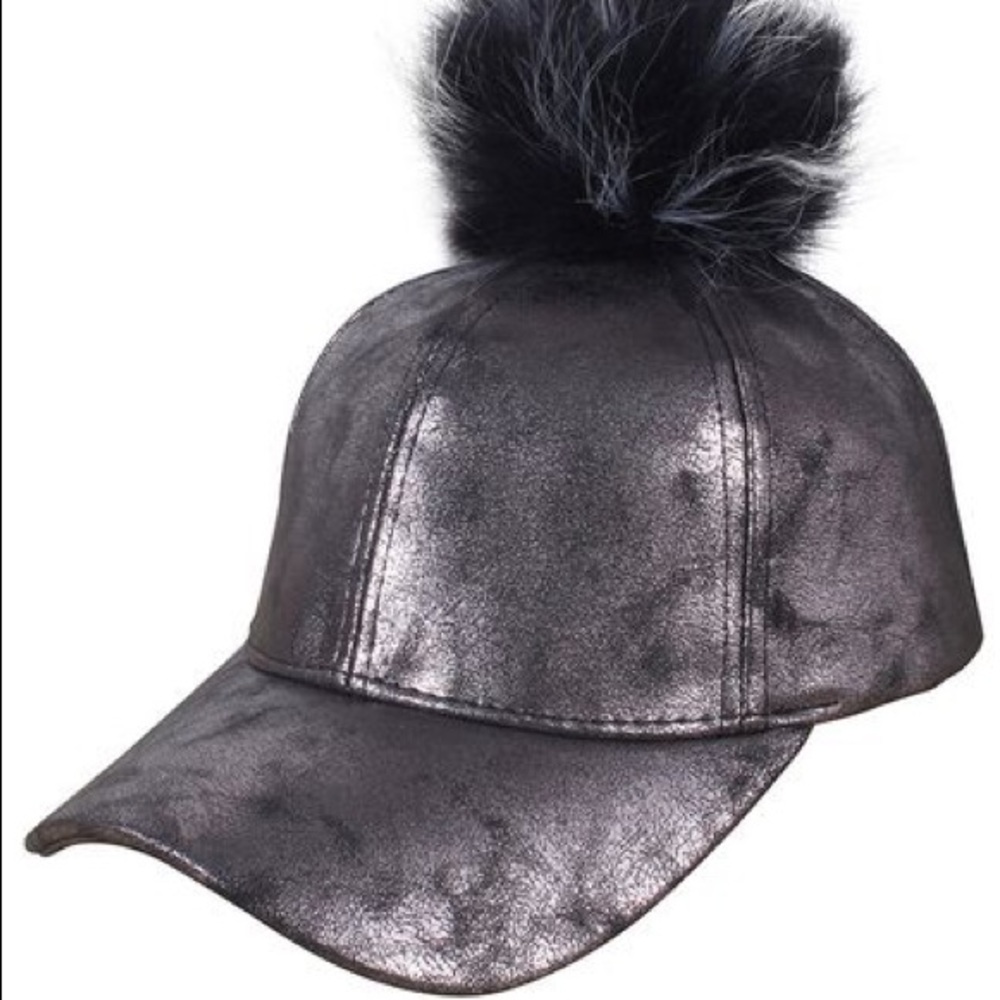 Silver Metallic hat